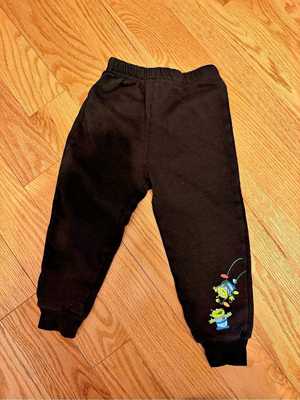 Disney Toy Story Boys 3T Black Jogger Pants